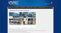 Desktop Screenshot of impec.no